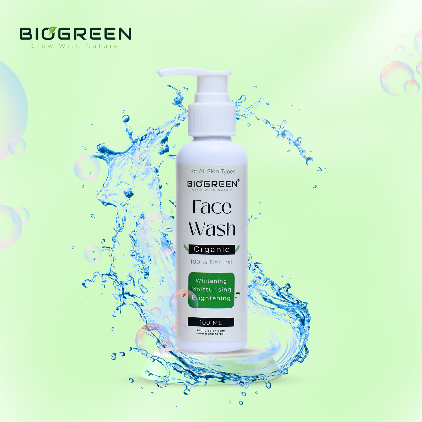 Organic Face Wash